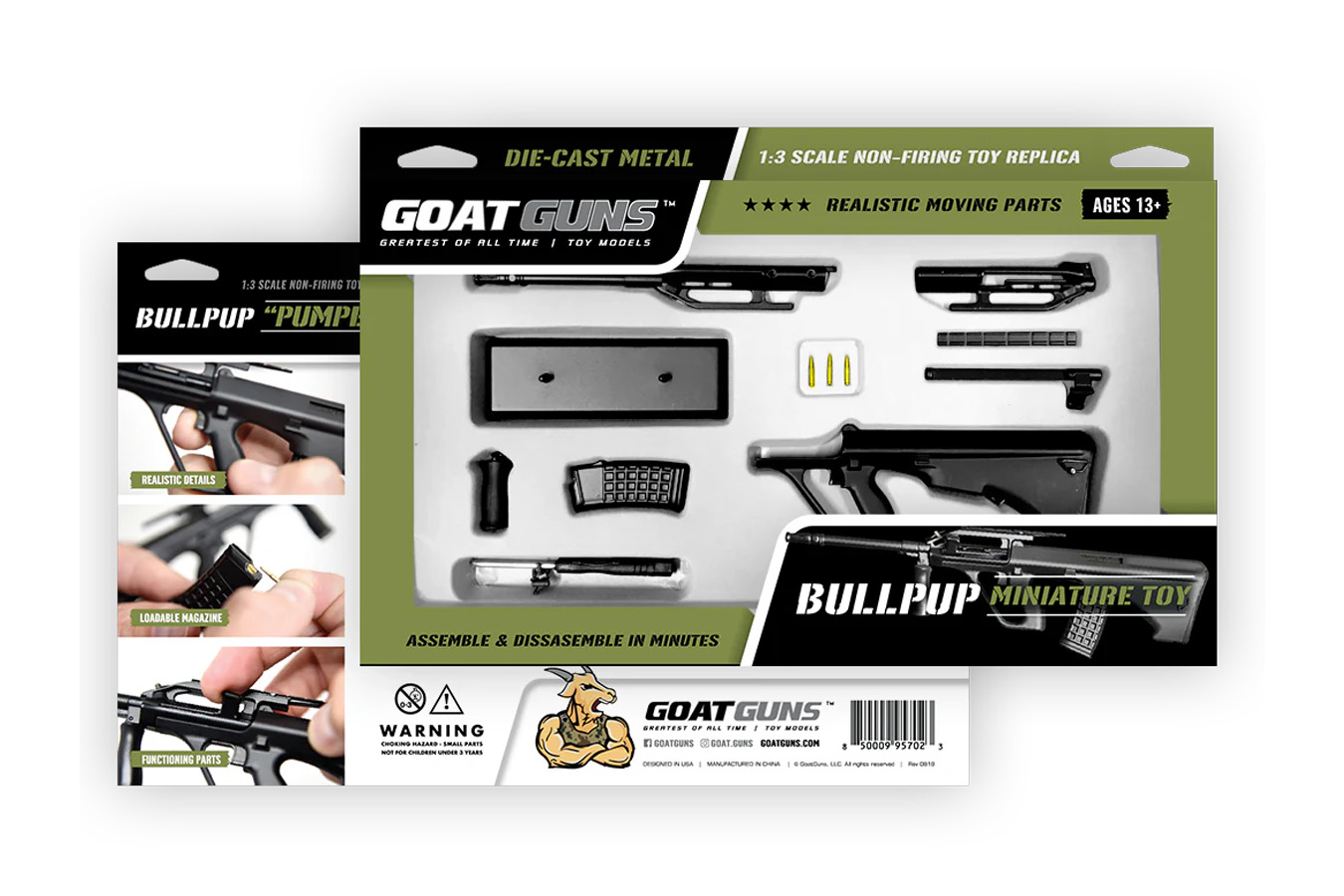 GOAT GUNS Bullpup 1:3 Scale Model - Black